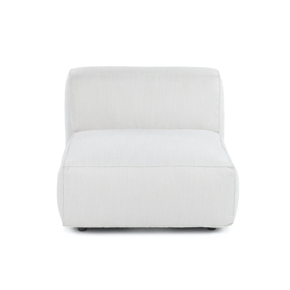 Oversized deals armless chair