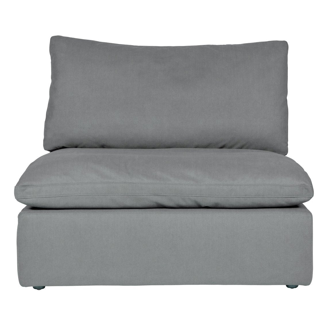 Armless discount sofa chaise